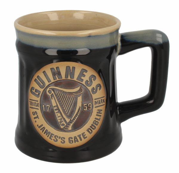 Guinness Pottery Mug Label